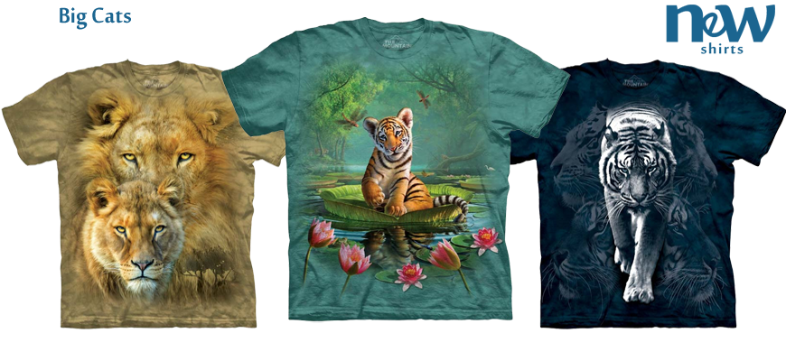  Novelty EveryWear:  Three featured t-shirts available now!