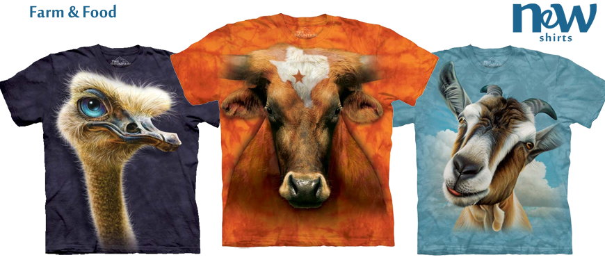  Novelty EveryWear:  Three featured t-shirts available now!