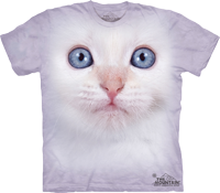 White Kitten Face available now at Novelty EveryWear!