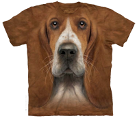 Basset Hound Head available now at Novelty EveryWear!