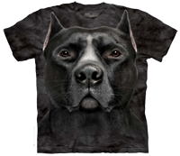 Black Pit Bull Head available now at Novelty EveryWear!
