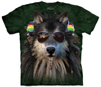 Rasta Wolf available now at Novelty EveryWear!