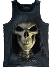 Big Face Death Tank Available now at NoveltyEveryWear!