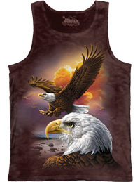 Eagle And Clouds Tank available now at Novelty EveryWear!