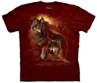 Wolf Sunset available now at Novelty EveryWear!